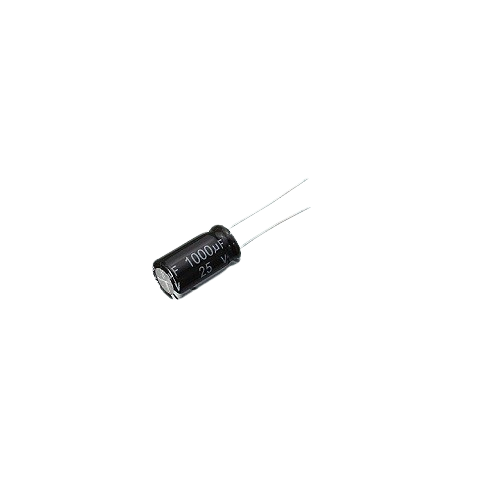 1000uF 25V 105C Radial Electrolytic Capacitor (8 × 16mm Aluminum Capacitor) image 1