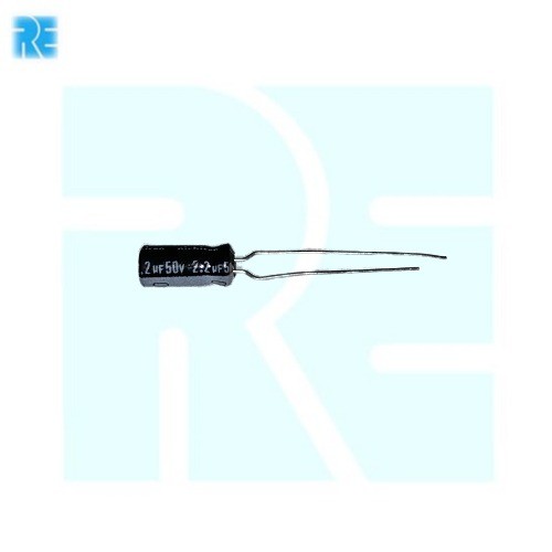 2.2uF 50V Redial Capacitor image 1