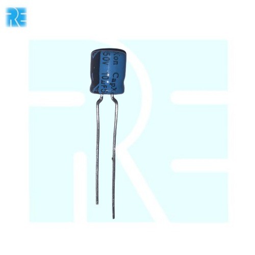 10uF 50V Redial Capacitor image 1