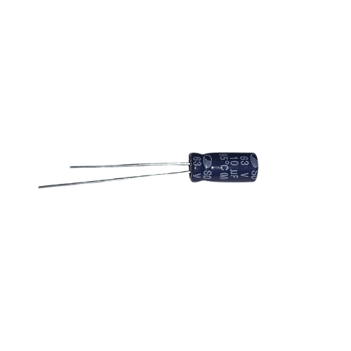 10uF 63V Radial Electrolytic Capacitor (Aluminum Capacitor) image 1