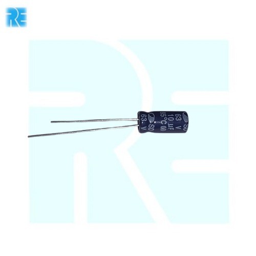 10uF 63V Redial Capacitor image 1