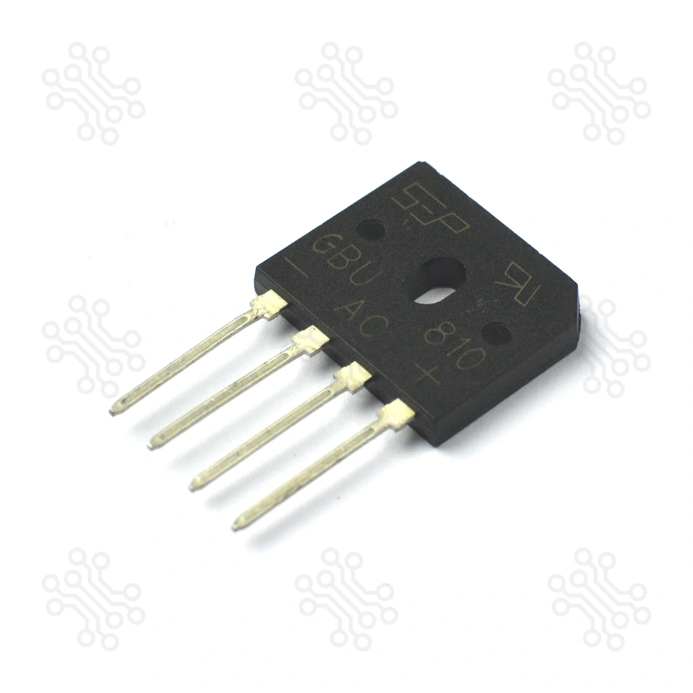 GBU810 Bridge Rectifier 8A 1000V (GBU810 Rectifier Diode Module) image 1