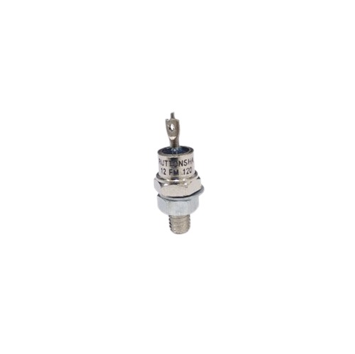 Ruttonsha Stud Type Diode 12 FM 120 Reverse (1200V 12A Industrial Power Rectifier Diode with M16 Stud Mount) image 1