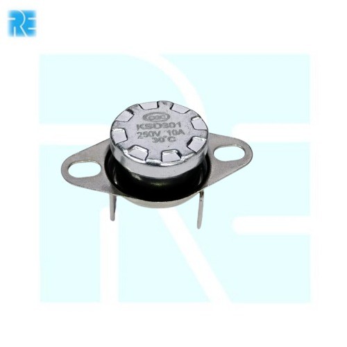 KSD301 30 Degree Normally Closed NC Temperature Controlled Switch Thermostat 250V 10A Temp image 1