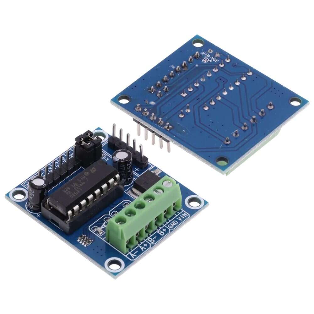 L293D 4 Channel DC Motor Driver IC (Dual H-Bridge Motor Driver) image 1
