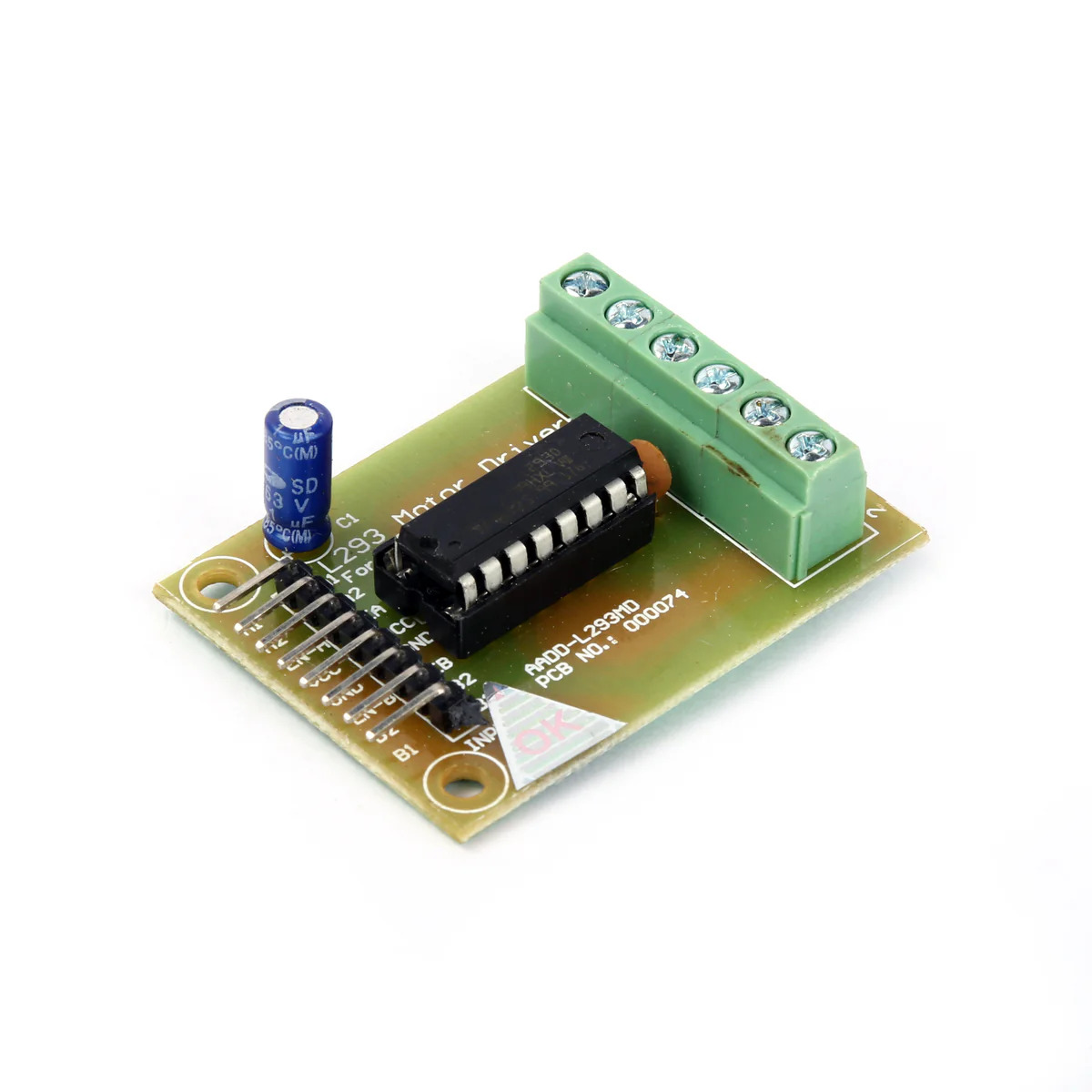 L293D Motor Driver Board (Dual H-Bridge Motor Driver Module) image 3