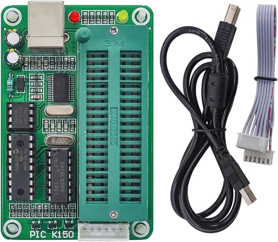 PIC K150 USB Automatic Microcontroller Programmer with ICSP Cable (PIC MCU Programmer Kit) image 6