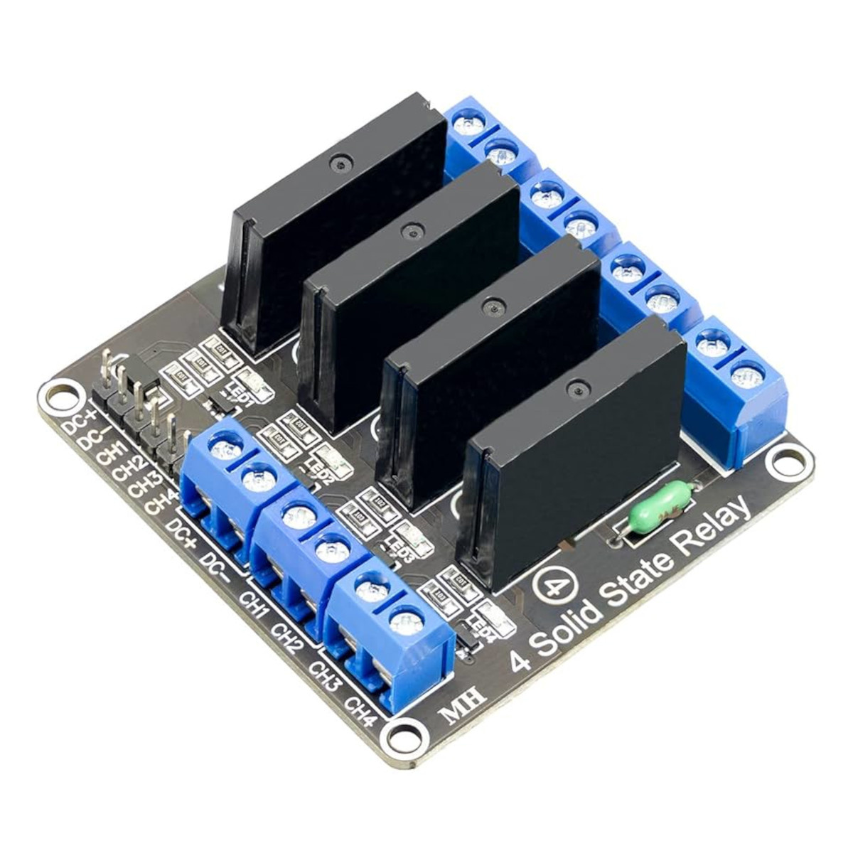 5V 4 Channel SSR G3MB-202P Solid State Relay Module (Opto-Isolated AC Relay Module) image 3