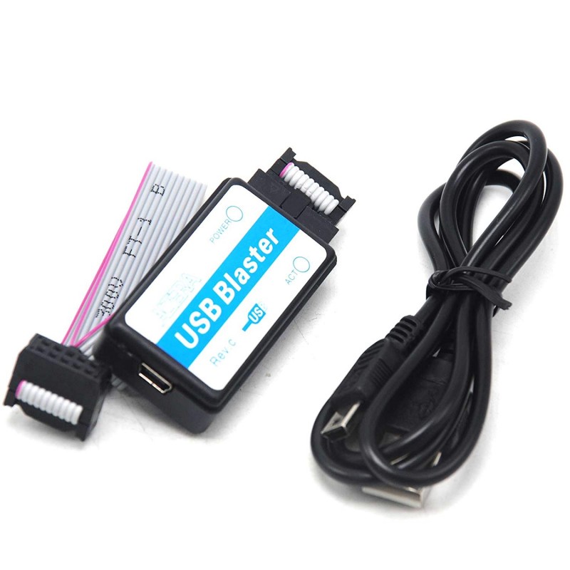 USB Blaster Altera CPLD / FPGA Programmer (USB JTAG Programming Cable) image 1