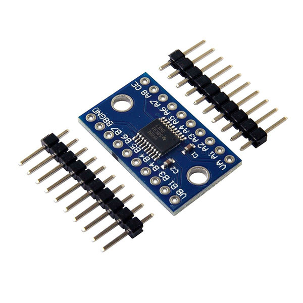 TXS0108E 8 Channel Bidirectional Logic Level Converter Module (1.2V to 5.5V Voltage Translator) image 1