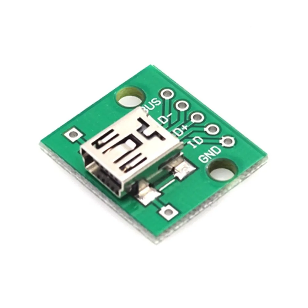 Mini USB to 2.54mm DIP 5P Adapter image 1
