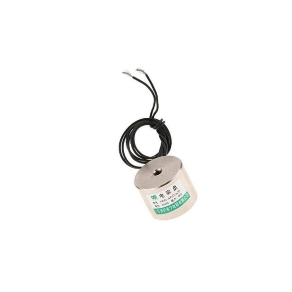 DC 24V Electromagnet 2520P 25mm x 20mm (Holding Solenoid Magnet) image 1