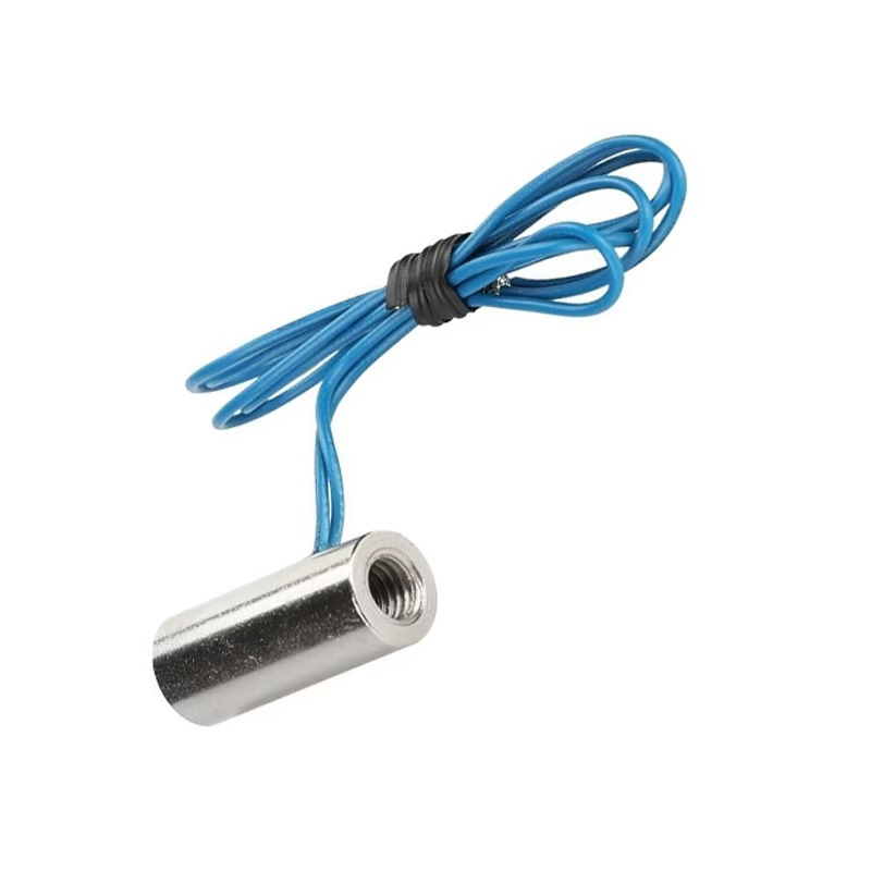 Electromagnet DC 24V 1025P 10mm x 25mm (24V Holding Solenoid Electromagnet) image 1