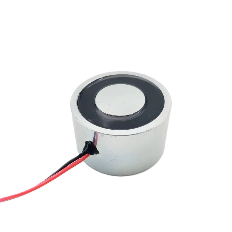 Electromagnet DC 24V 1212P 12mm × 12mm Holding Magnet (Mini Electromagnetic Solenoid) image 1
