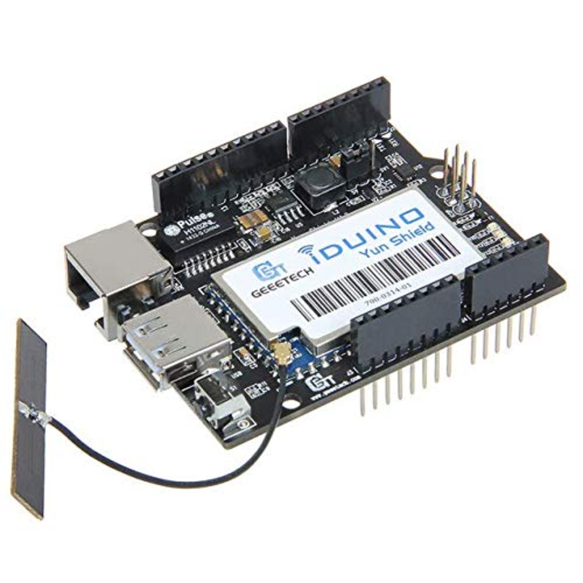 Iduino Yun Shield (WiFi Ethernet Network Expansion Shield for Arduino) image 3