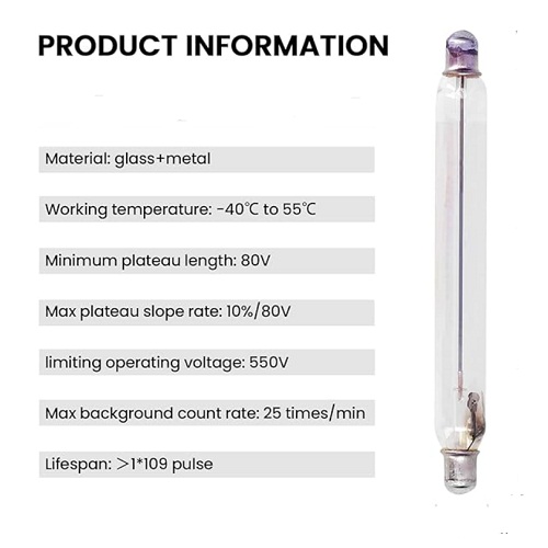 J321 Geiger–Müller Tube for DIY Geiger Counter Kit image 3