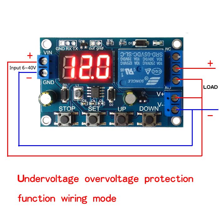 XY-DJ Battery Charger Discharger Protection Module (Voltage Control Board) image 6