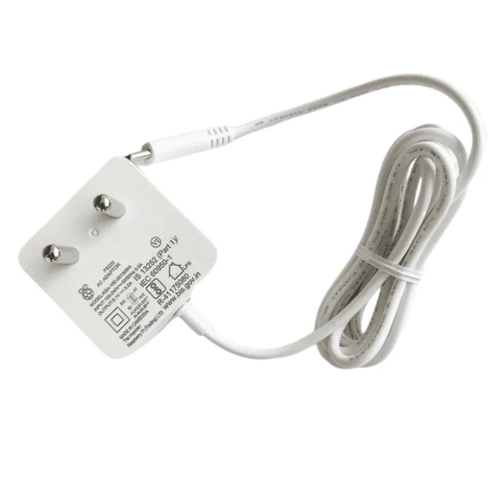 Raspberry Pi 15W Official USB Type-C Power Supply White (Raspberry Pi Power Adapter) image 3
