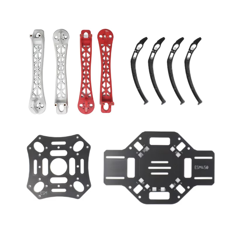 Q450 Quadcopter Frame PCB Version Frame Kit with Integrated Power Distribution Board (450 Size UAV Frame) image 4