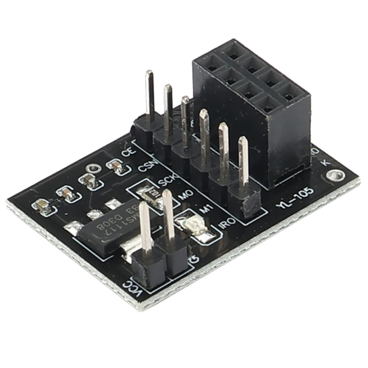 3.3V Adapter Board for NRF24L01 YF105 (3.3V Regulator & Logic Level Converter Module) image 2