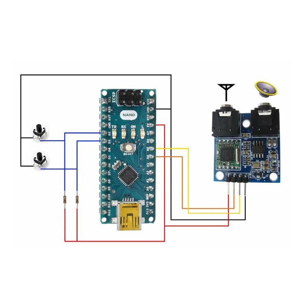 TEA5767 FM Stereo Radio Module with Antenna for Arduino (76-108MHz I2C FM Receiver) image 3