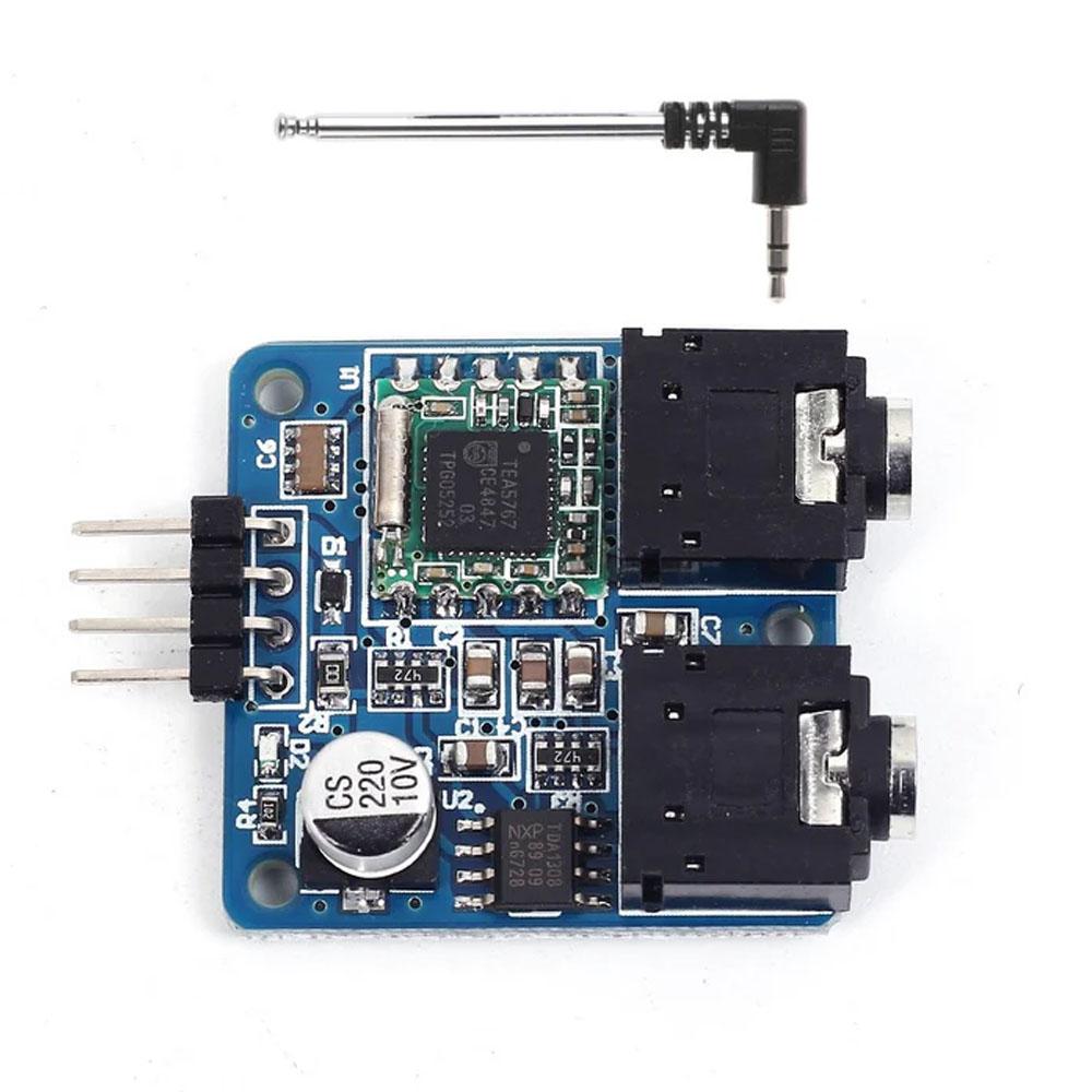 TEA5767 FM Stereo Radio Module with Antenna for Arduino (76-108MHz I2C FM Receiver) image 5