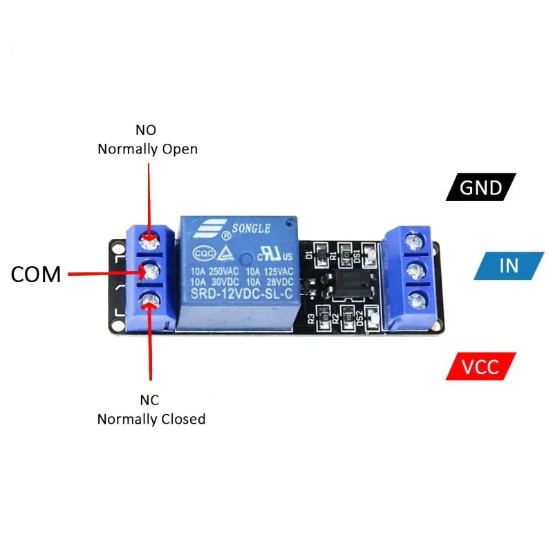 1 Channel 24V Relay Module Board (Single Channel Relay Board) image 4
