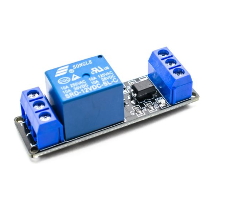 12V 10A Single Channel Relay Module with Optocoupler &amp; 2 Connector image 1