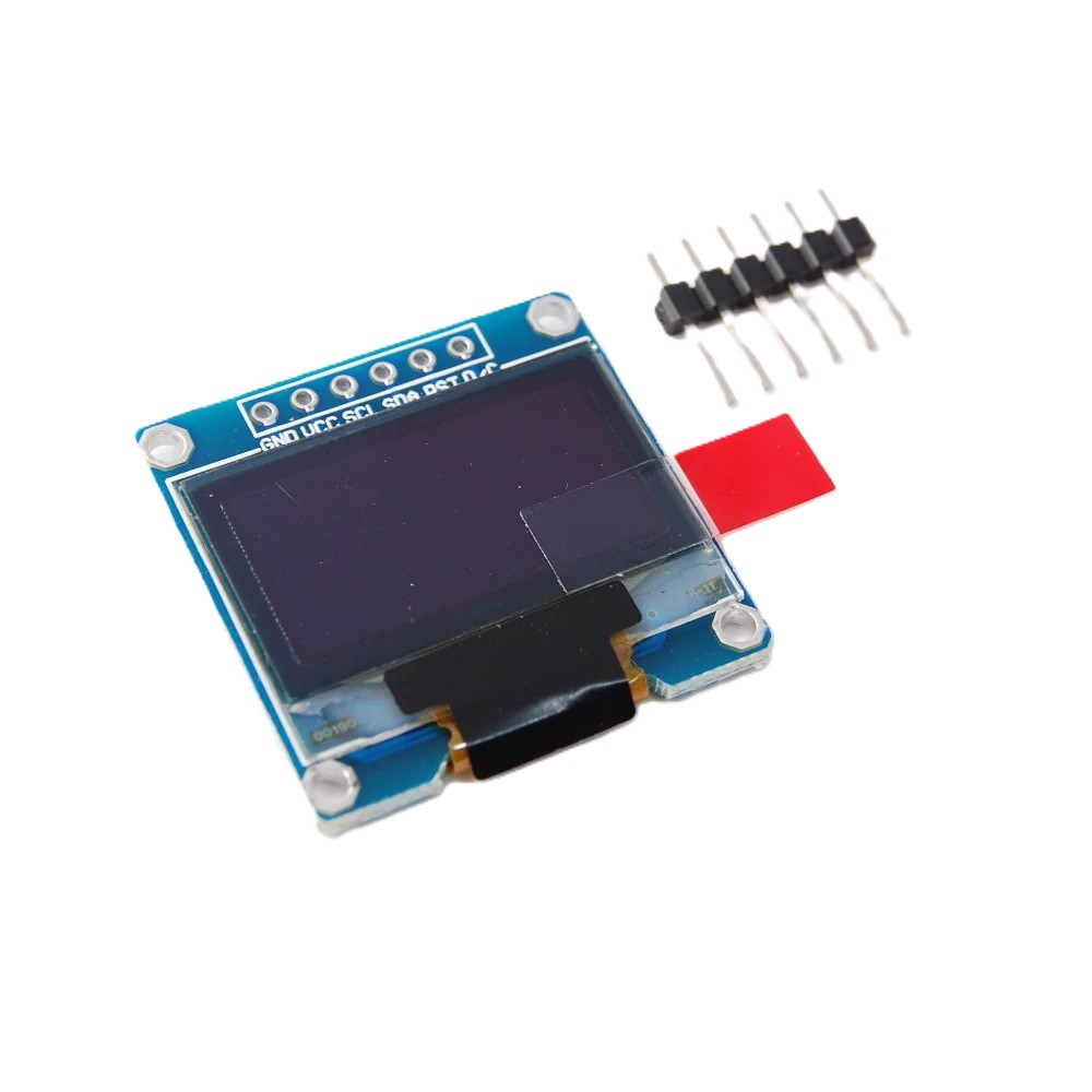0.96 Inch OLED Display Module Blue 128×64 6-Pin (SSD1306 SPI/I2C Display) image 1