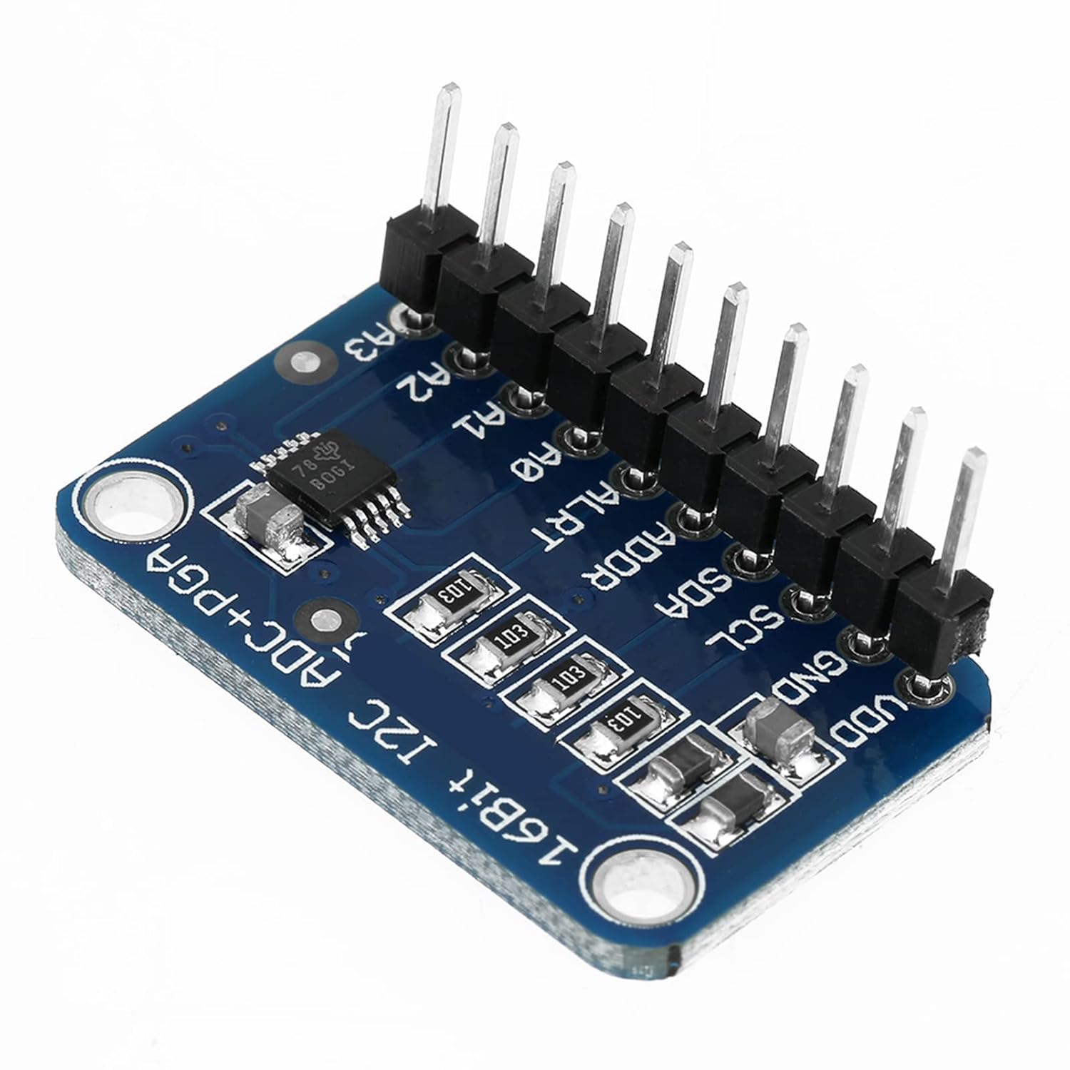 ADS1115 16-Bit I2C ADC Analog to Digital Converter Module (ADS1115 ADC Module) image 3