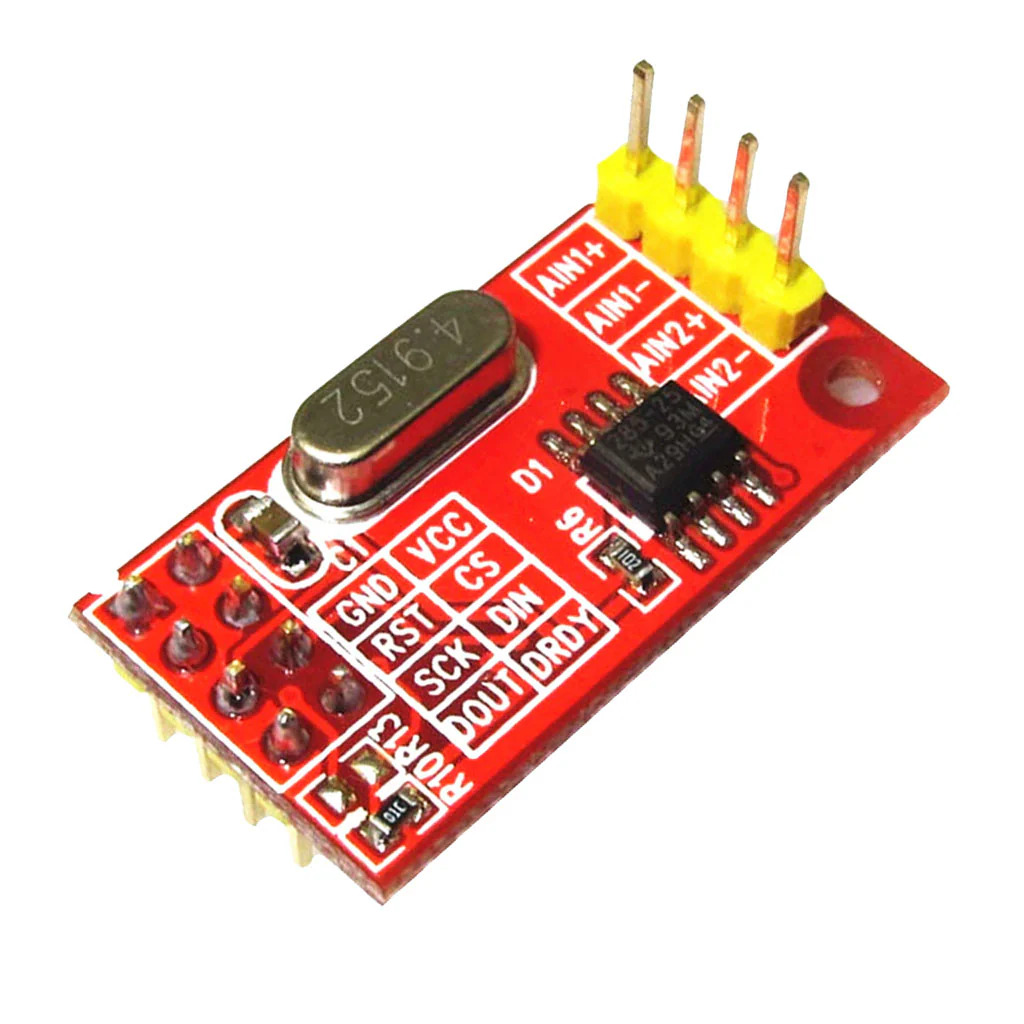 AD7705 Dual 16-Bit ADC Data Acquisition Module (SPI Programmable Analog to Digital Converter 500Hz) image 3