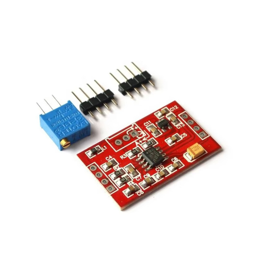 AD623/AD620 Instrumentation Amplifier Module (Microvolt Signal Amplifier Board)