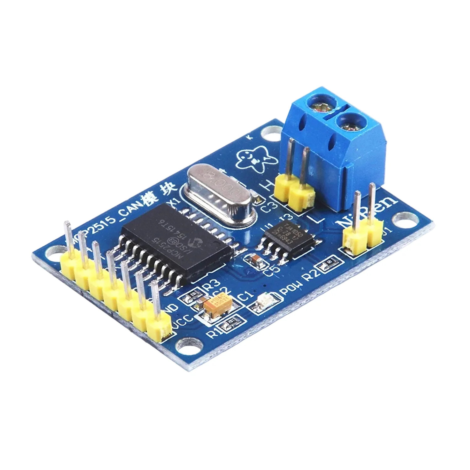 MCP2515 CAN Bus Module with TJA1050 Transceiver (SPI CAN Controller for Arduino) image 2