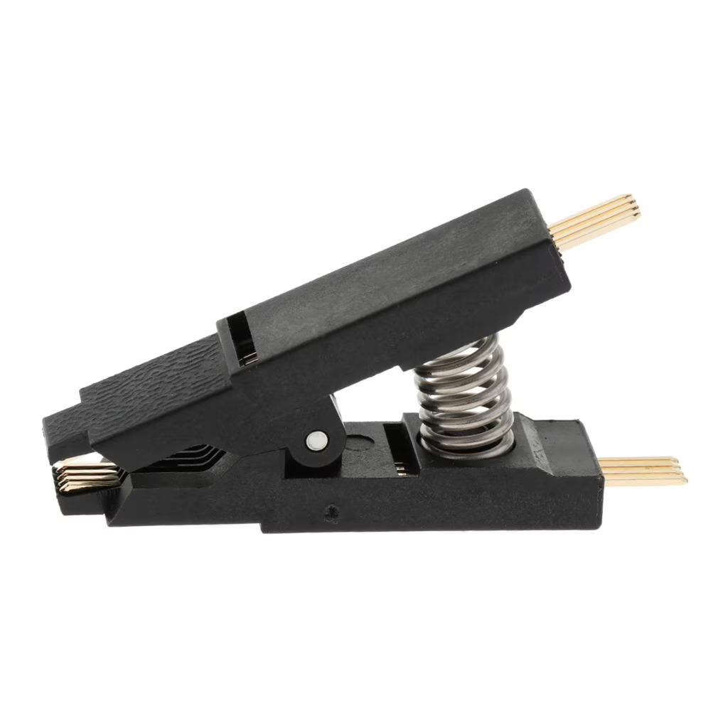SOP SOIC-8 IC Test Clip Programmer Clamp 1.27mm DIP8 Adapter (In-Circuit Programming Clip) image 2
