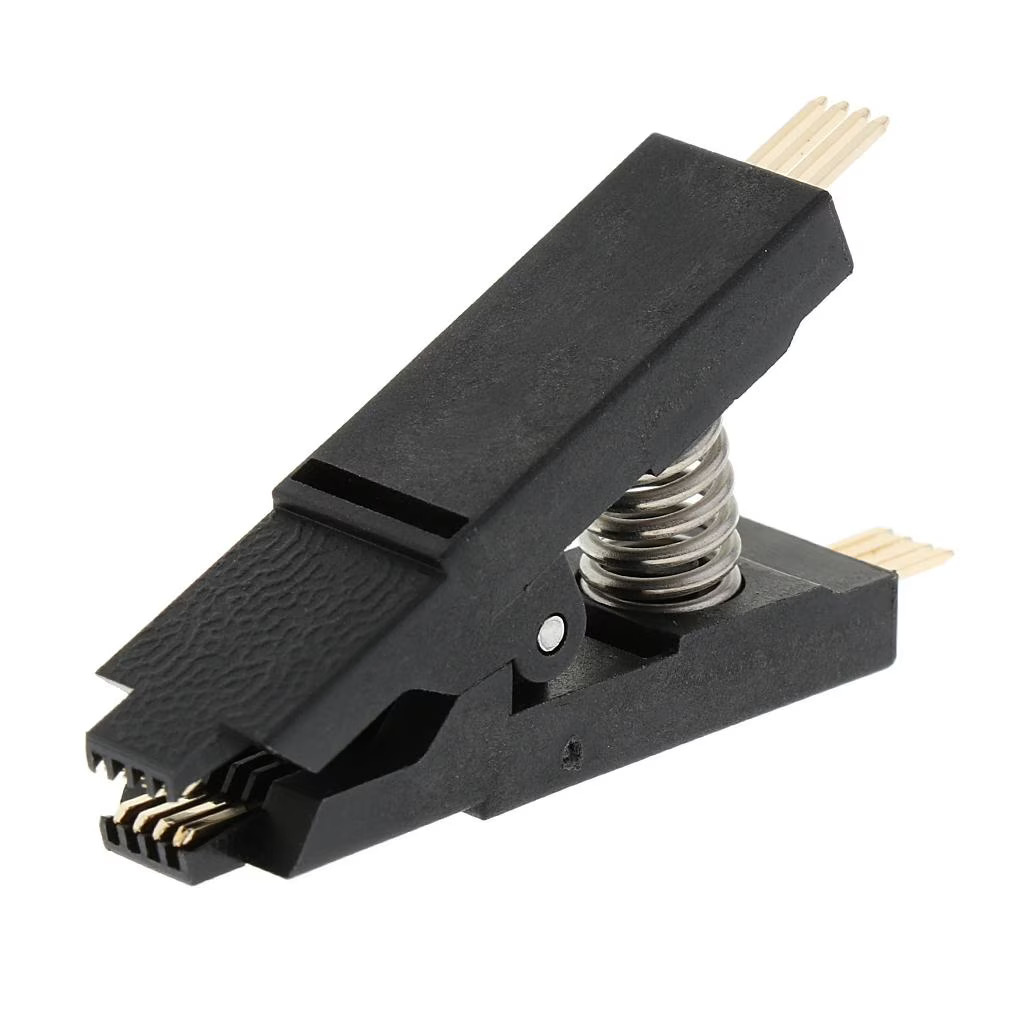 SOP SOIC-8 IC Test Clip Programmer Clamp 1.27mm DIP8 Adapter (In-Circuit Programming Clip) image 4