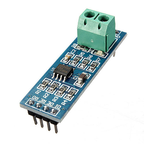 MAX485 RS-485 to TTL Converter Module (UART Serial Transceiver Board) image 1