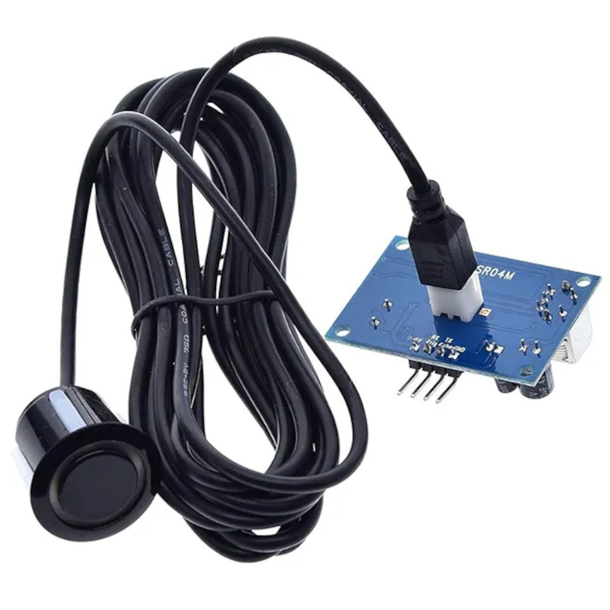 JSN-SR04 Waterproof Ultrasonic Obstacle Sensor Module with Probe (40kHz Distance Measuring Sensor) image 5