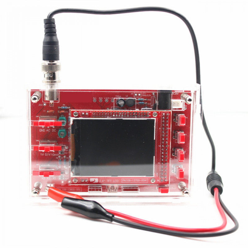 DSO138 2.4 Inch TFT Handheld Pocket-Size Digital Oscilloscope Kit (Portable DIY Oscilloscope) image 2