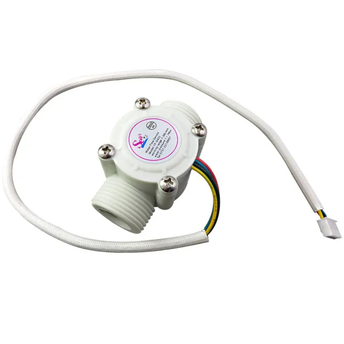 YF-S403 3/4 Inch Water Flow Hall Sensor (Digital Turbine Flow Meter) image 2