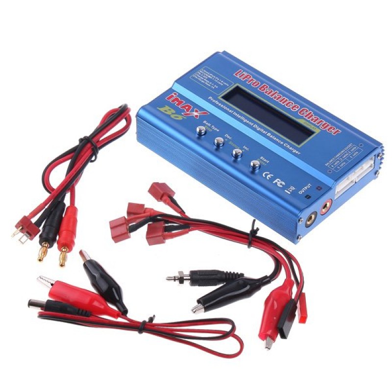 IMAX B6 80W 6A Battery Charger Discharger Clone Model (1-6 Cell Multi-Chemistry Balance Charger) image 1