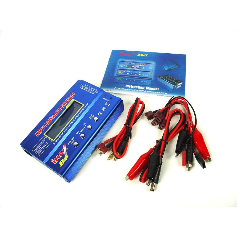 IMAX B6 80W 6A Battery Charger Discharger Clone Model (1-6 Cell Multi-Chemistry Balance Charger) image 4