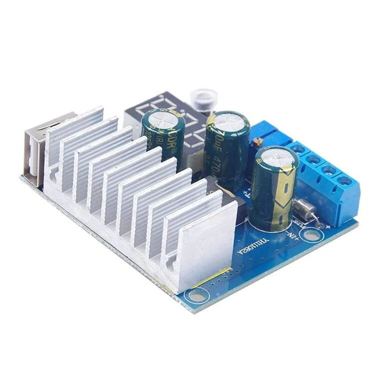 100W DC Boost Converter Module 3V-35V to Adjustable Output 6A with USB (CV Step-Up Power Supply) image 4