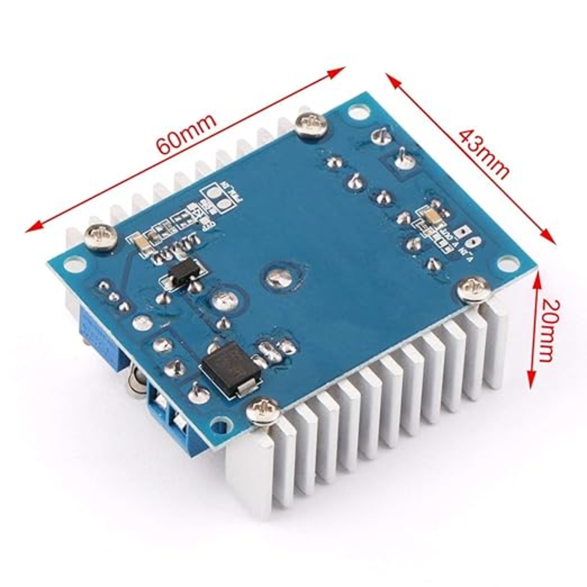12A DC-DC Step-Down Buck Converter Module (High Power Low Ripple Voltage Regulator) image 2
