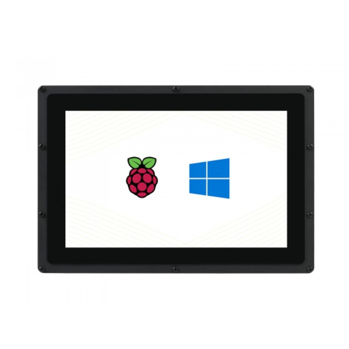 Waveshare 10.1 Inch Capacitive HDMI LCD Display B with Case 1280x800 (IPS Touch Screen Display) image 1