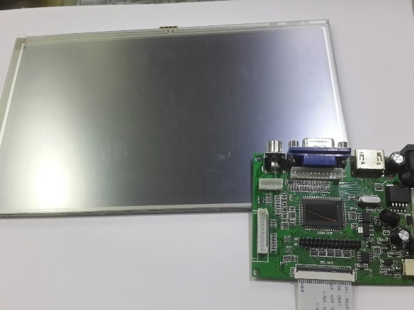 9 Inch LCD Touch Screen HDMI VGA Driver Board For Raspberry Pi image 1