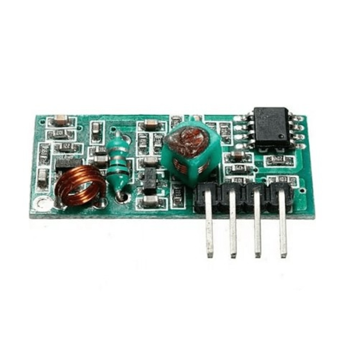 FS1000A 433MHz RF Transmitter & Receiver Module Kit (ASK Wireless RF Module) image 1