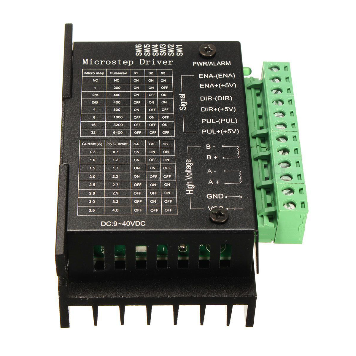 TB6600 Stepper Motor Driver Controller 4A 9-42V TTL 16 Micro-Step CNC 1 Axis image 1