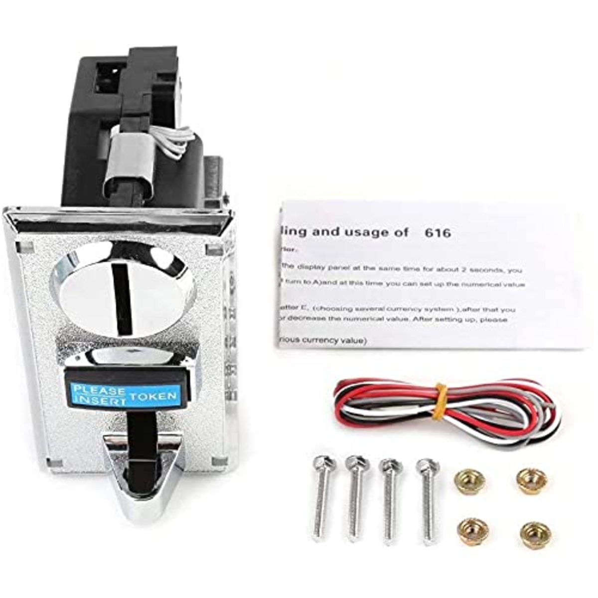 Smart Multi-Coin Acceptor Game Slot Coin Slot for Arcade Gaming Vending Machine image 4