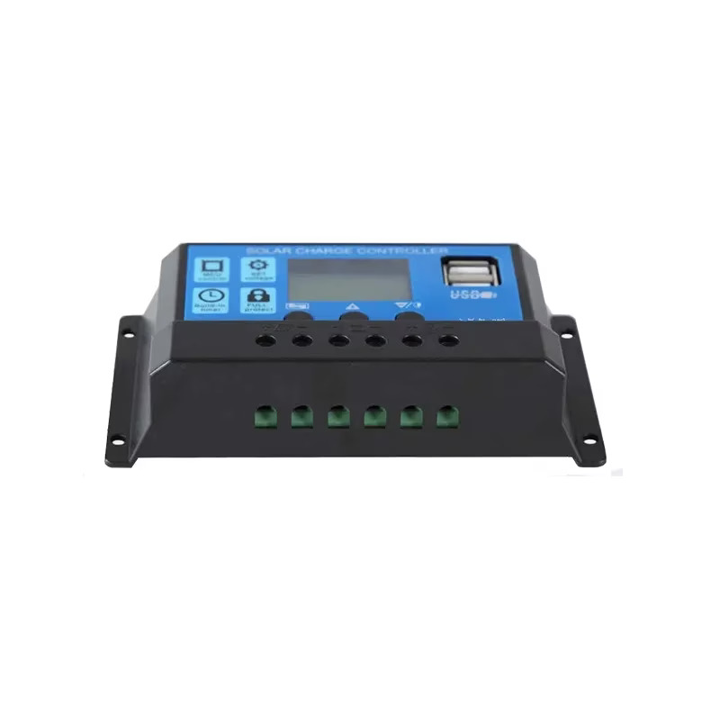 30A Intelligent LCD Solar Charge Controller with USB Output (12V/24V PWM Solar Regulator) image 3