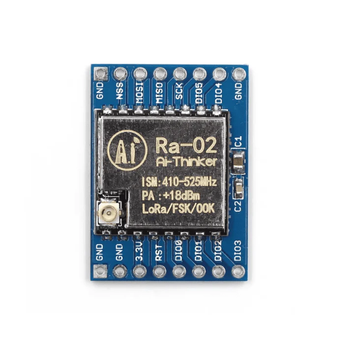 RA02 LoRa Module Long Range Wireless Module 433MHz IoT (SX1278 LoRa Transceiver, RF Communication Module, IoT Wireless Module) image 1